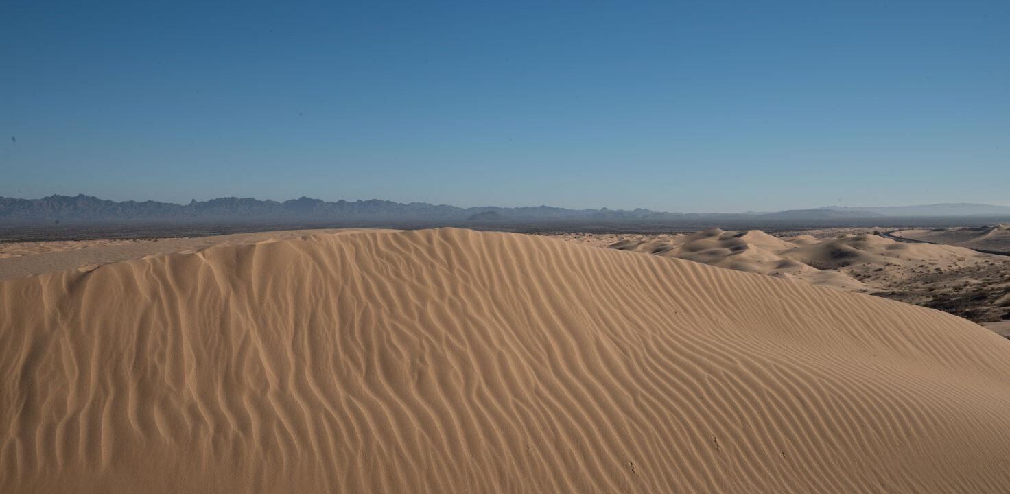 The dunes at Imperial Sand Dunes